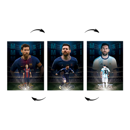 Póster 3D de Lionel Messi