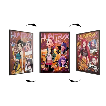 Huntr/X 3D Poster